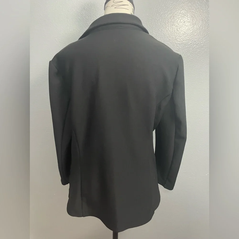 89th & Madison Black Blazer Tailored Suit Jacket - Picture 4 of 5